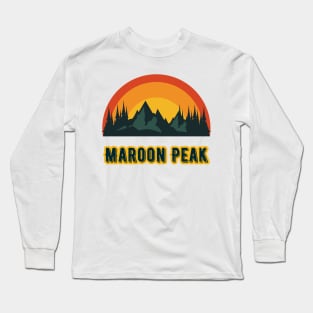 Maroon Peak Long Sleeve T-Shirt